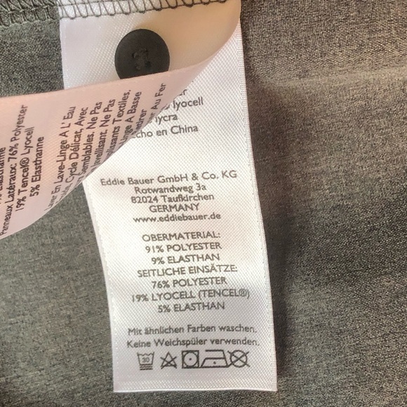 EDDIE BAUER SLEEVELESS MED GRAY DRESS - Picture 7 of 7
